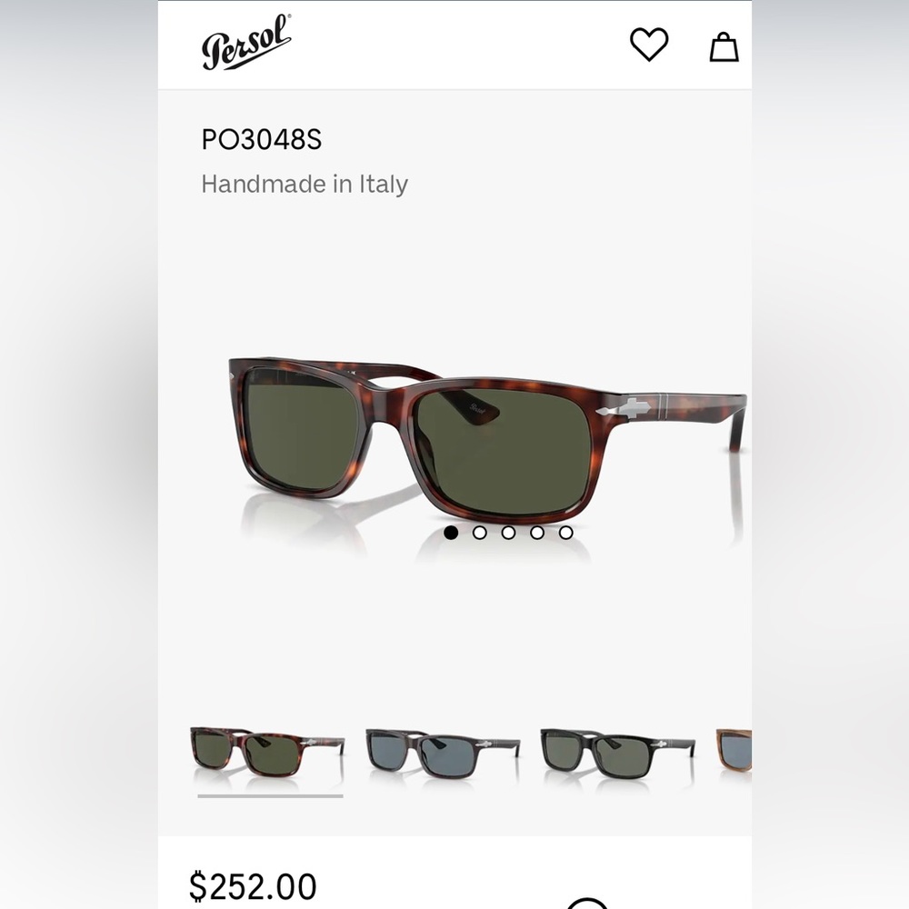 EUC Persol Men’s Suprema 3048S Sunglasses